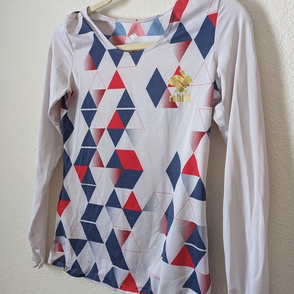 Rabbit Runtee Long Sleeve Triangle Pattern - Picture 2 of 3